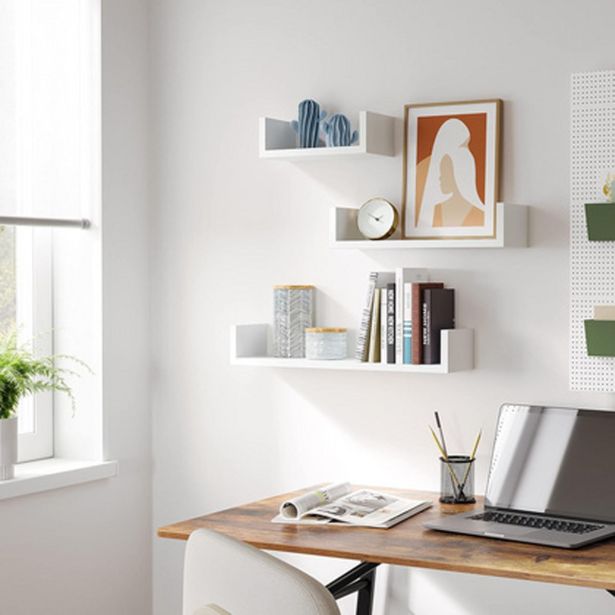 LESENA POLICA SONGMICS CUBE SET 3 KOS 60-45-30CM