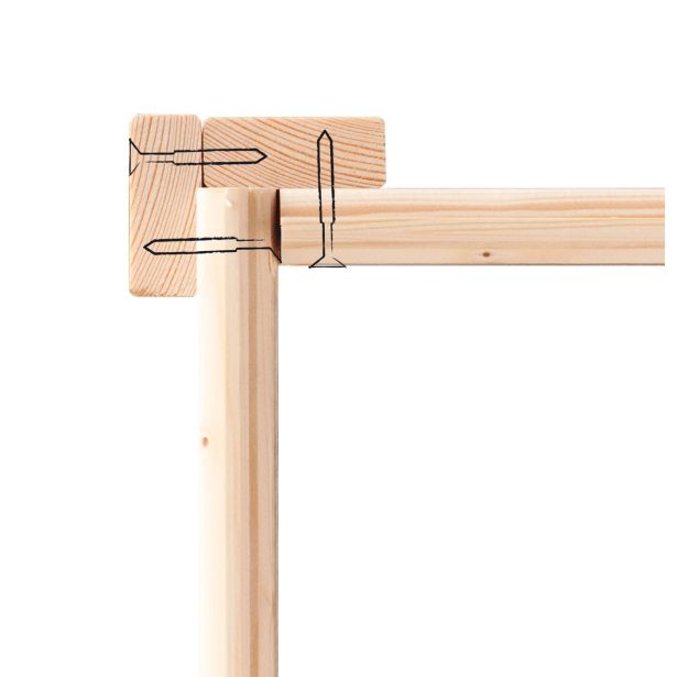 LESENA VISOKA GREDA KARIBU 0 BARVA LESA 98X65X64