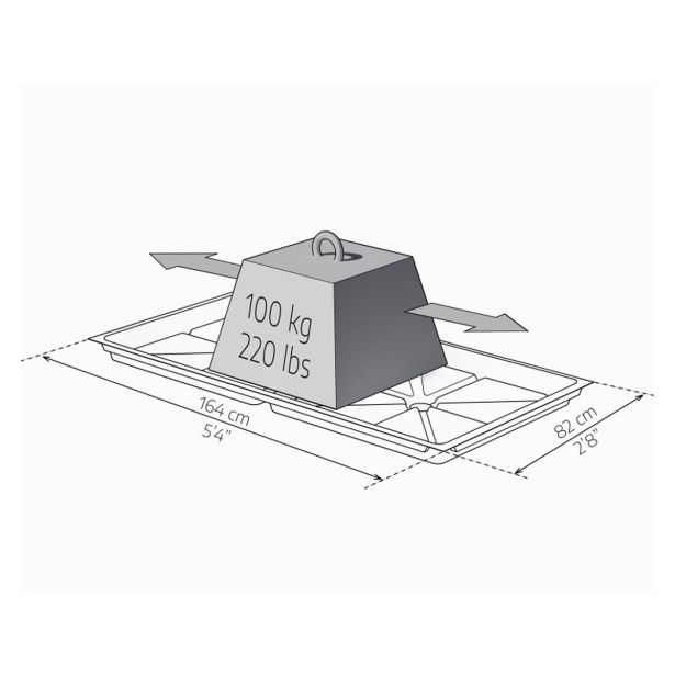VISOKA GREDA MS VISCOM RASTLINJAK PLANT INN Š118XD118X148