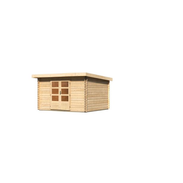 LESENA VRTNA HIŠKA KARIBU BASTRUP 7 3.57X2.2X2.97 LES 28MM