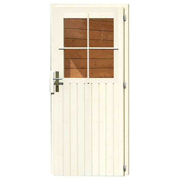 LESENA VRTNA HIŠKA KARIBU GARAŽA Z DVOKAPNO STREHO 38MM ANTRACIT 387X537X309