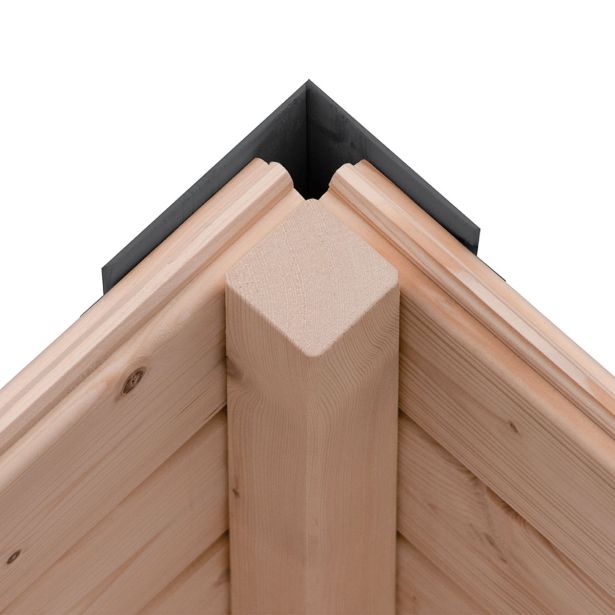 LESENA VRTNA HIŠKA KARIBU JUPITER 3 242X217X211 B-BELA