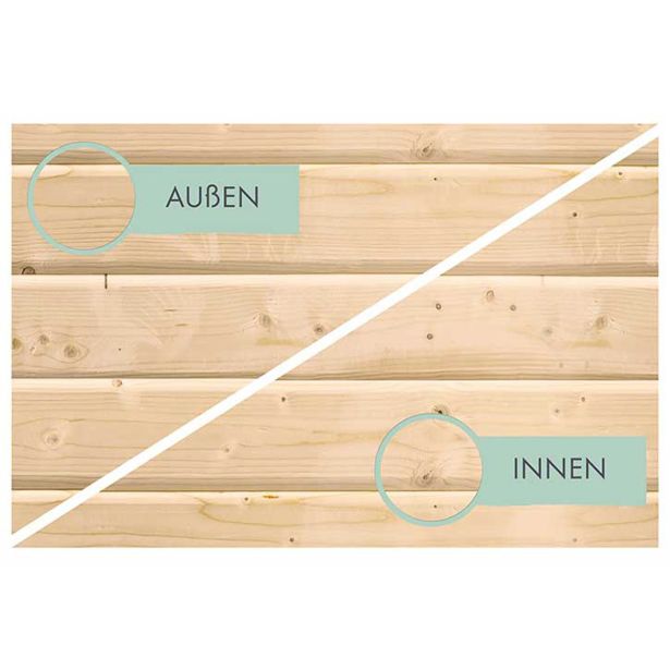 LESENA VRTNA HIŠKA KARIBU JUPITER A Z ANTRACIT OKV. 209X213X195 LES 19MM