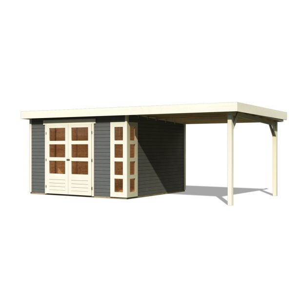 LESENA VRTNA HIŠKA KARIBU KERKO 6 302X306X216