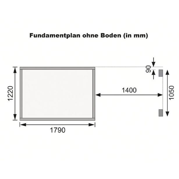 LESENA VRTNA HIŠKA KARIBU MERSEBURG 2 V SETU