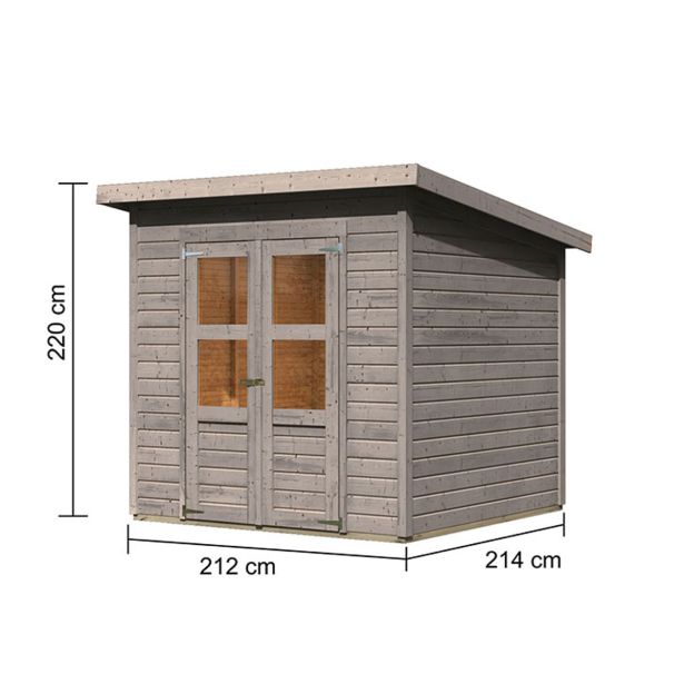 LESENA VRTNA HIŠKA KARIBU MERSEBURG 4