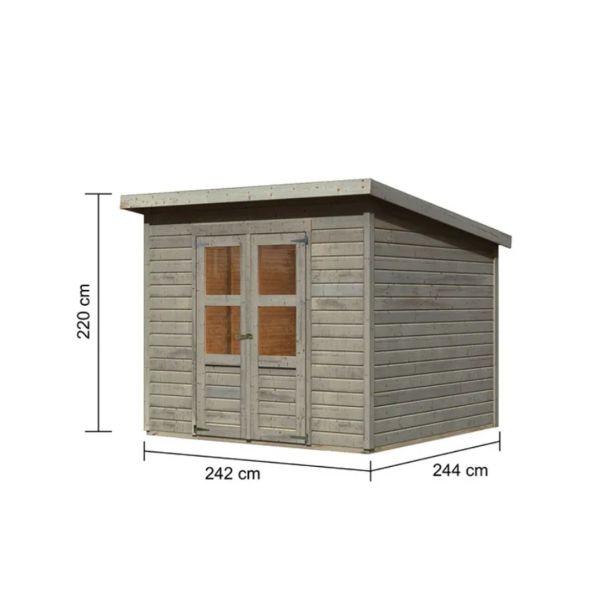 LESENA VRTNA HIŠKA KARIBU MERSEBURG 6