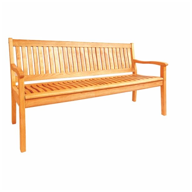 LESENA KLOP RONDO KANSAS ZA 3 OSEBE 156X62X90 CM, ROBINIJA