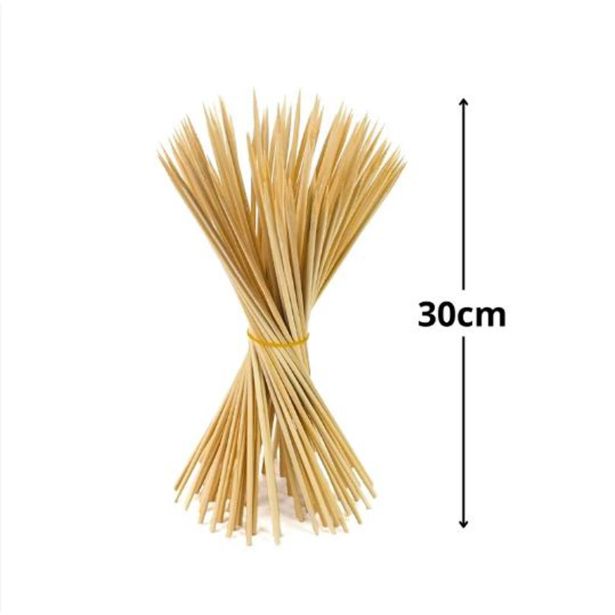 LESENE PALČKE 30CM, 3MM, 100 KOSOV