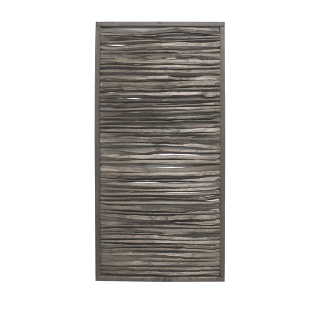 LESENI ELEMENTI PATKAR ZASTIRNI PANEL SVETLO SIV 1 DELNI 90 X 180 CM