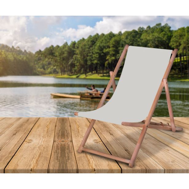 LESENI LEŽALNIK PLATINET, LAHEK IN MAXIMALNO ZLOŽLJIV SIVO-BEŽ