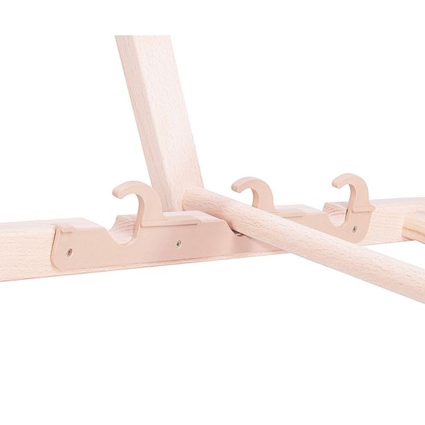 LESENI LEŽALNIK PLATINET, LAHEK IN MAXIMALNO ZLOŽLJIV SIVO-BEŽ