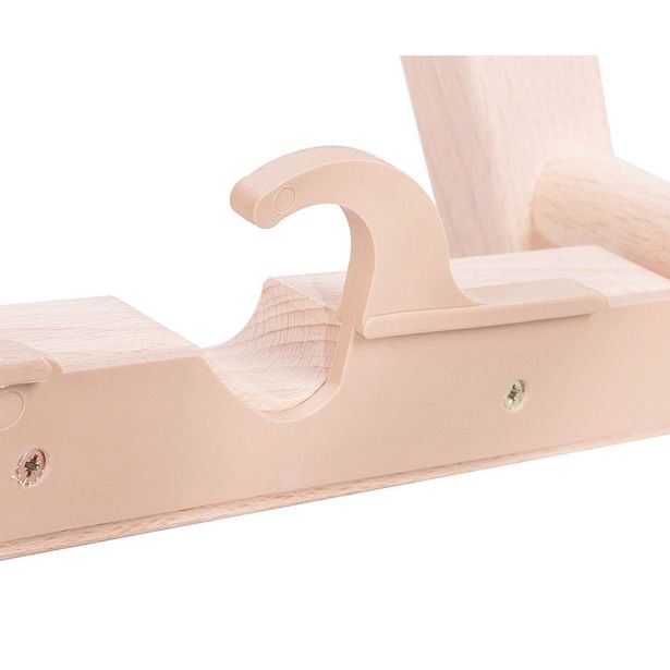 LESENI LEŽALNIK PLATINET, LAHEK IN MAXIMALNO ZLOŽLJIV SIVO-BEŽ