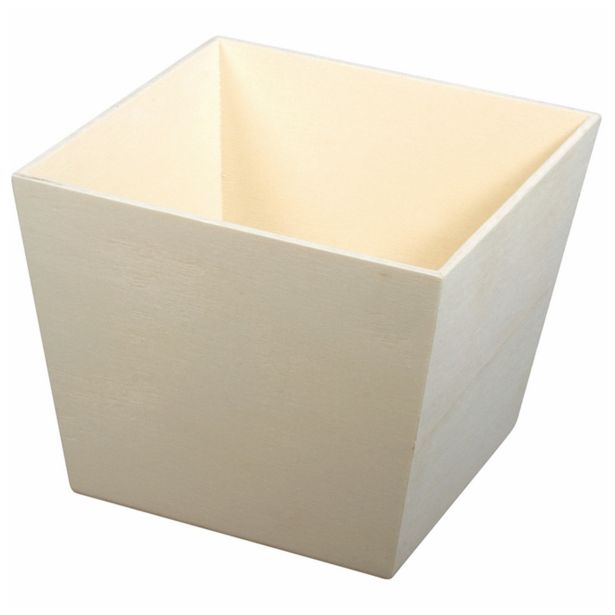 LESENI USTVARJAL. DODATKI RAYHER LESENA POSODA 12.5X12.5X10CM