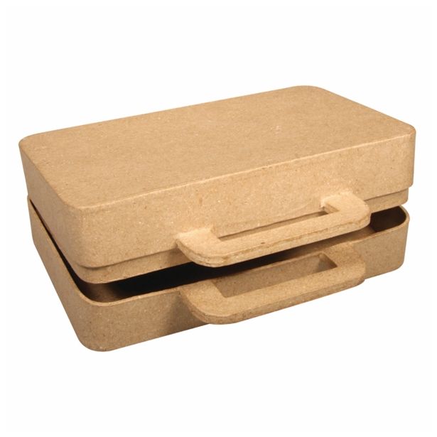 LESENI USTVARJAL. DODATKI RAYHER PAPMACHE ŠKATLA KOVČEK 15.5X12.5X5CM