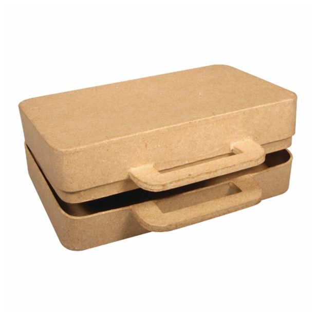 LESENI USTVARJAL. DODATKI RAYHER PAPMACHE ŠKATLA KOVČEK 15.5X12.5X5CM