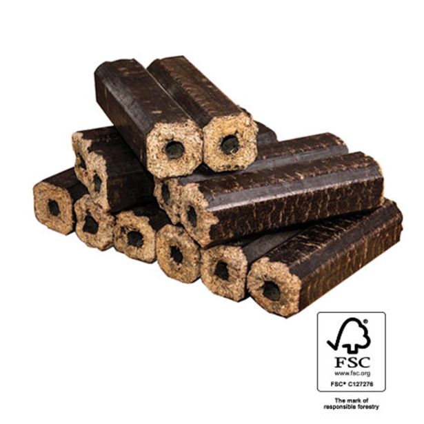 LESNI BRIKETI BIOLES HORIZONT V PVC 10 KG Z LUKNJO, Z DOSTAVO, 96 ZAV/PALETA