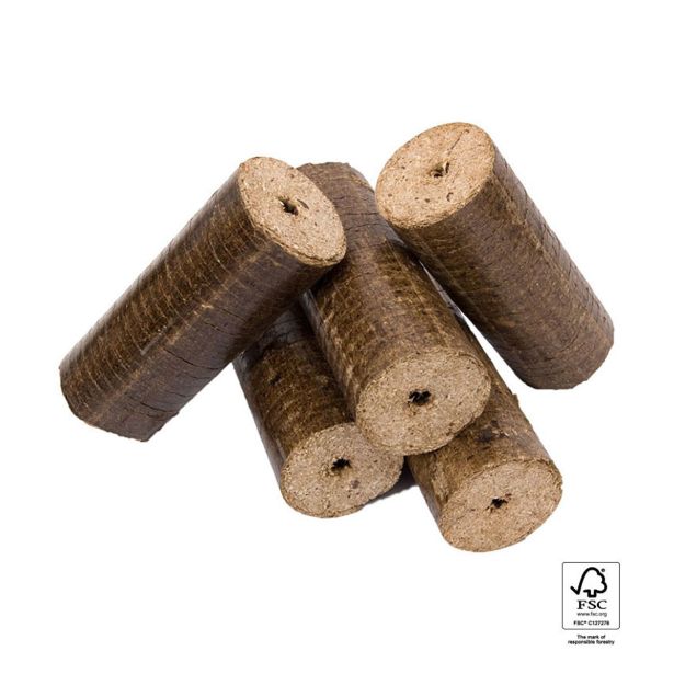 LESNI BRIKETI BIOLES HORIZONT V PVC 10 KG Z LUKNJO, Z DOSTAVO, 96 ZAV/PALETA