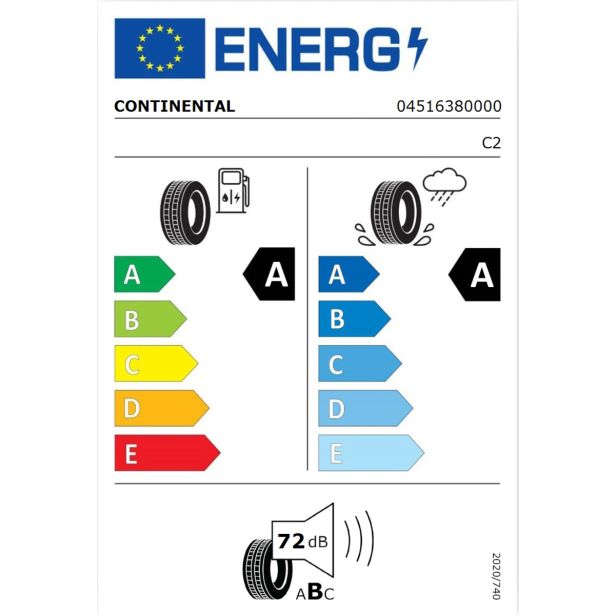 LETNA GUMA CONTINENTAL 215/70R15C 109S VANCONTACT ECO