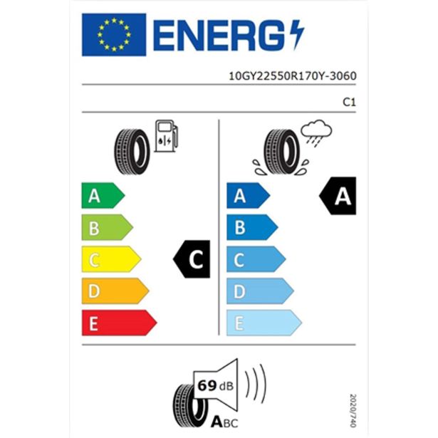 LETNA GUMA GOODYEAR 225/50R17 94Y TL EAG.F-1 ASYM.6 MFS