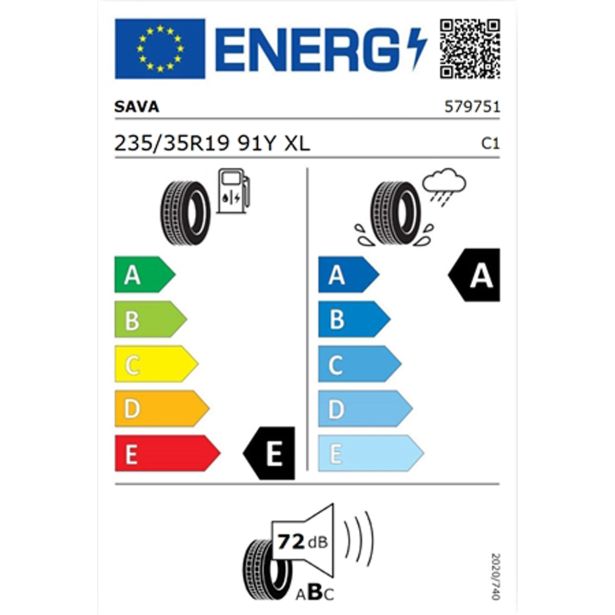 LETNA GUMA SAVA 235/35R19 91Y XL FR INTENSA UHP 2