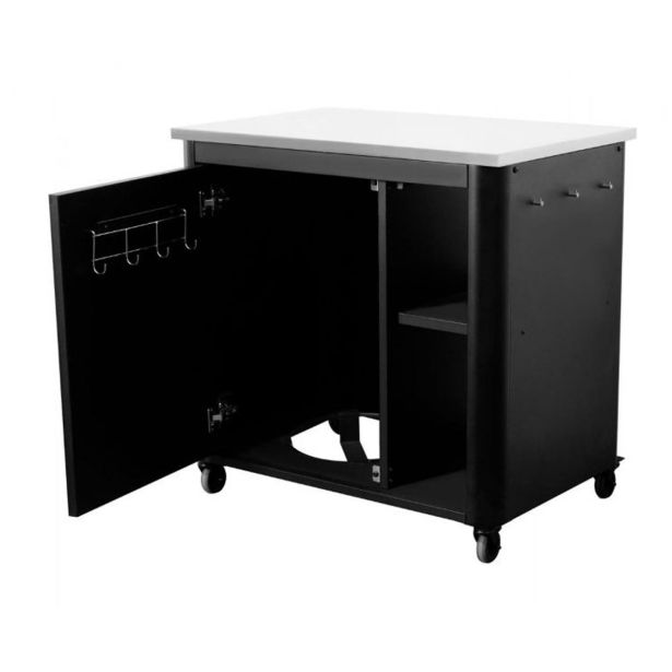 LETNA KUHINJA COZZE MIZA Z INOX PLOŠČO 90X60X90 CM (90527)