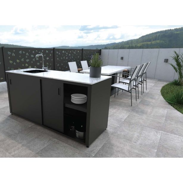 LETNA KUHINJA MS VISCOM ELEMENT S POMIVALNIM KORITOM 1800X634 MM