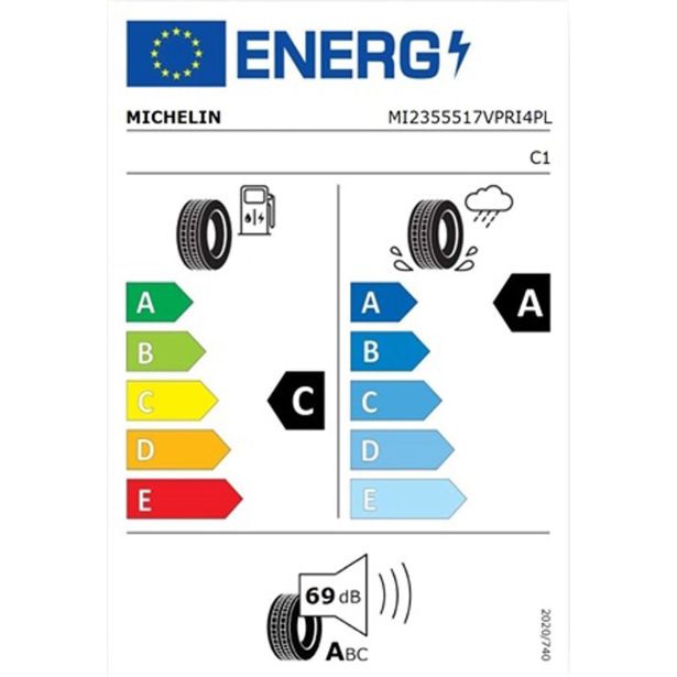 LETNA PNEVMATIKA MICHELIN 235/55R17 99V PRIMACY 4+