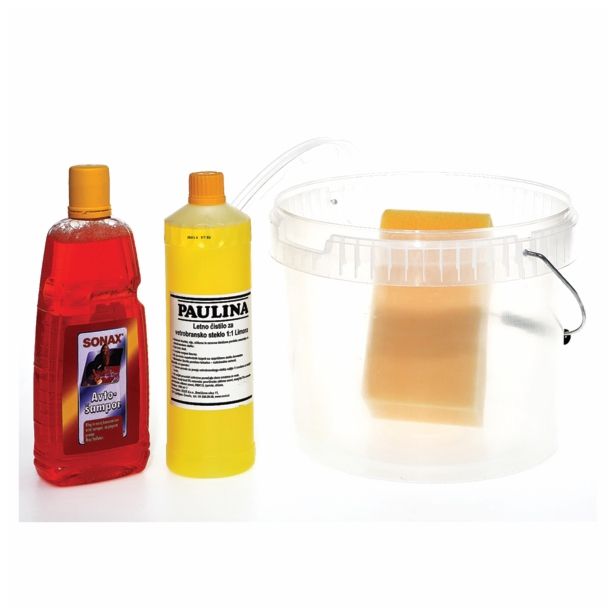 ZUNANJA AVTOKOZMETIKA SONAX LETNI SET 4 DELNI