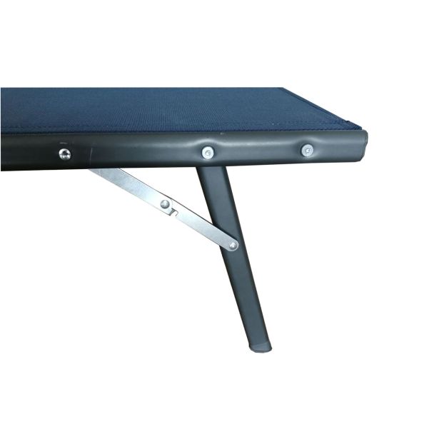 LEŽALNIK IZ TEKSTILENA MALLORCA MODER ZLOŽLJIV