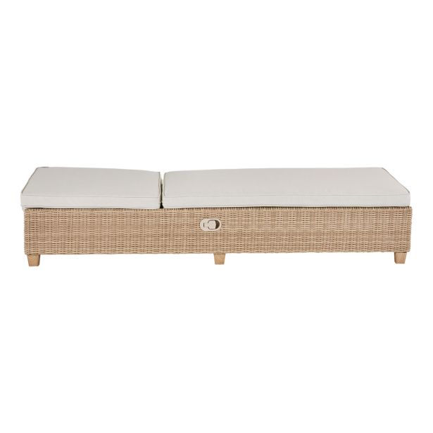 LEŽALNIK MEDENA AVTOMAT PLETEN-ALU NATURAL199X70