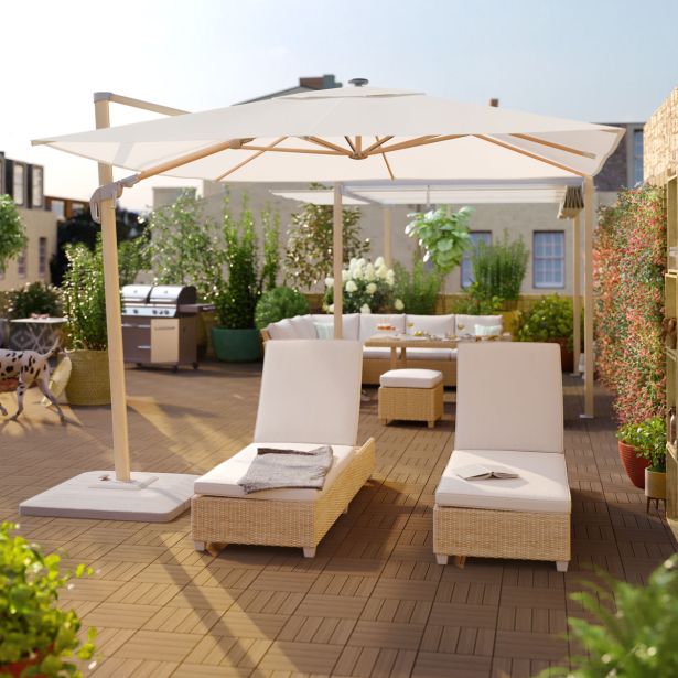 LEŽALNIK MEDENA AVTOMAT PLETEN-ALU NATURAL199X70