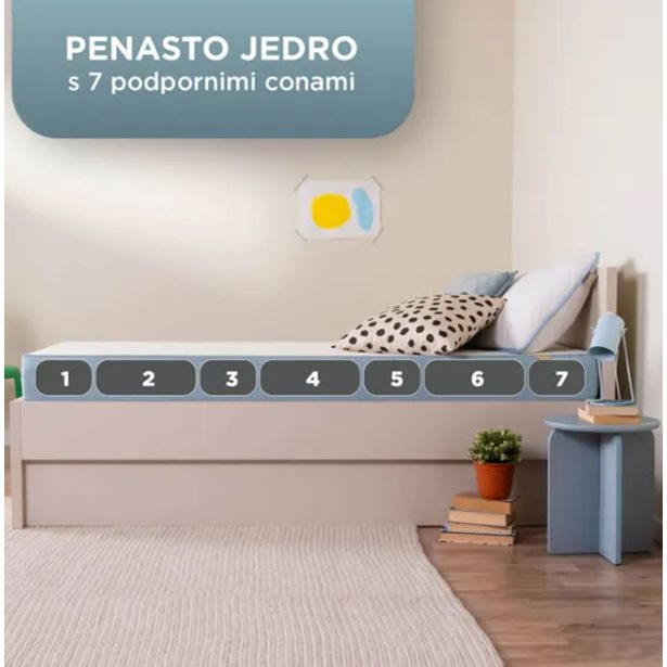 LEŽIŠČE VITAPUR AIR 90X200 CM