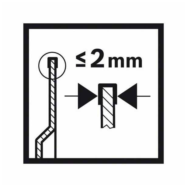 PRIBOR ZA VEČNAM. ORODJA BOSCH ACZ 85 RD DIAMANTNI LIST ZA KER. PLOŠČICE 85 MM