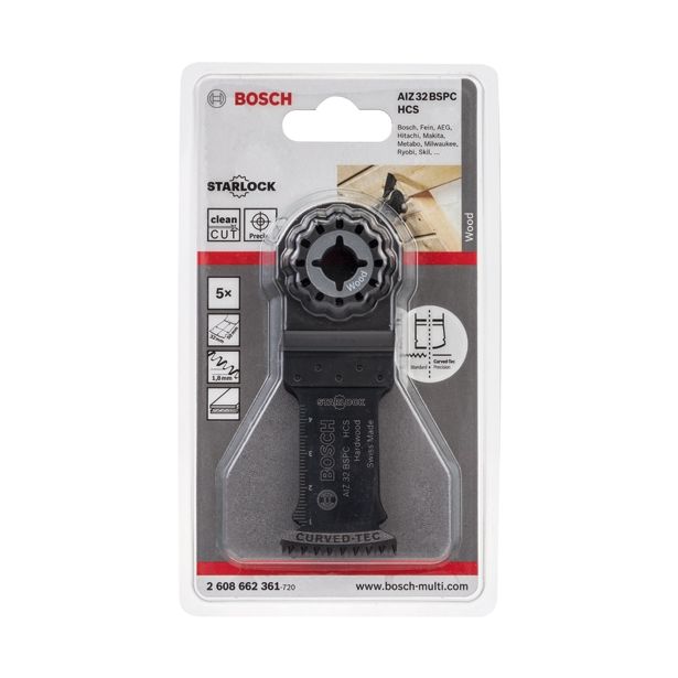 PRIBOR ZA VEČNAM. ORODJA BOSCH HCS AIZ 32 BSPC POTOPNI ŽAGIN LIST