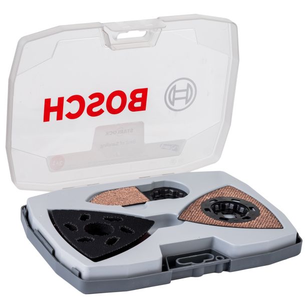 PRIBOR ZA VEČNAM. ORODJA BOSCH STARLOCK 6-DELNI KPL BEST OF SANDING