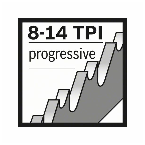 LIST SABLJASTE ŽAGE BOSCH S 123 XF BIM ZA KOVINO 150X19X0.8 MM 8-14 ZPZ