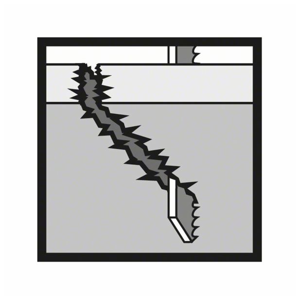 LIST VBODNE ŽAGE BOSCH T 111 C HCS ZA LES 74 MM 8 ZPZ 5 KOSOV