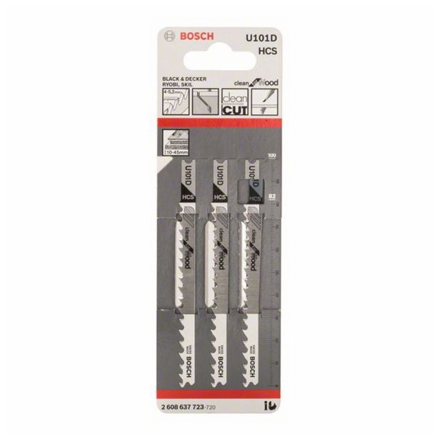 LIST VBODNE ŽAGE BOSCH U 101 D HCS ZA LES 82 MM 5-6 ZPZ