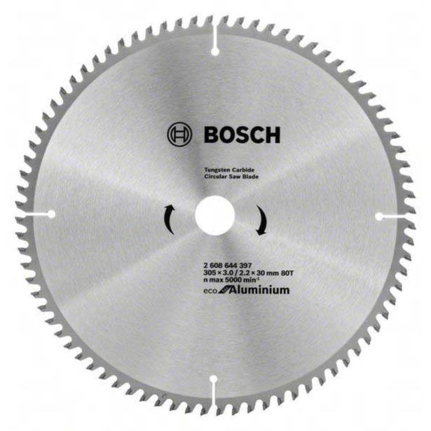 LIST ŽAGE ZA KOVINO BOSCH 305X3/2.2X30 80 ZOB ZA ALUMINIJ