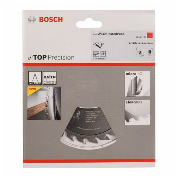 LIST ŽAGE ZA LES WIDIA BOSCH 120X20X2.8-3.6 MM 12+12 ZOB ATB