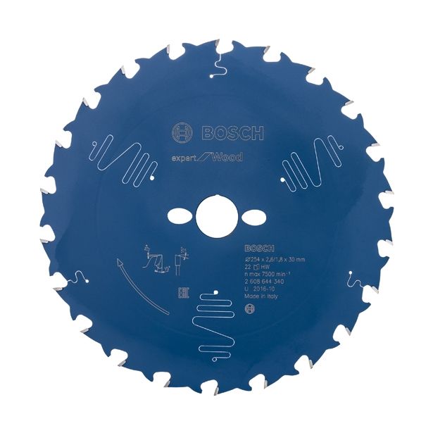 LIST ŽAGE ZA LES WIDIA BOSCH 254X2.6/1.8X30 ZOB 22