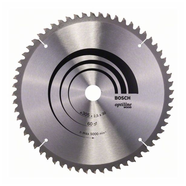 LIST ŽAGE ZA LES WIDIA BOSCH 305X2.5/1.8X30 ZOB 60