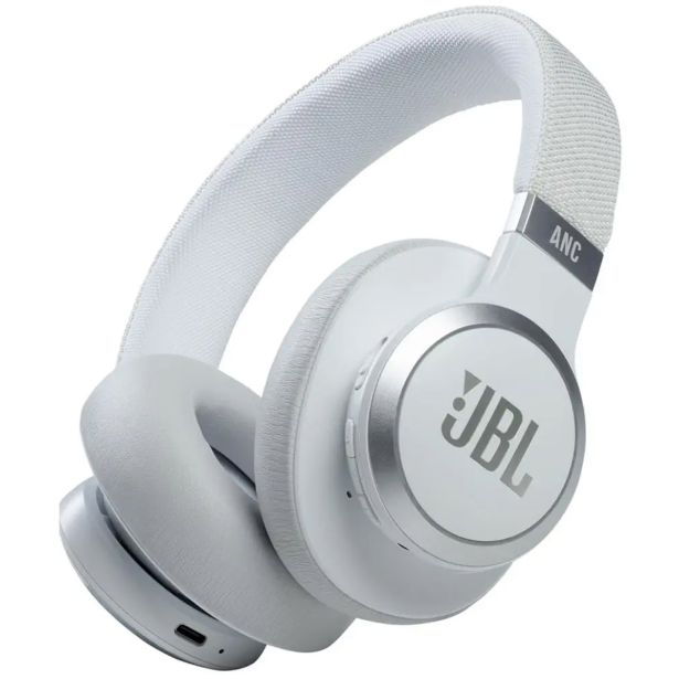 SLUŠALKE JBL LIVE660NC BELE