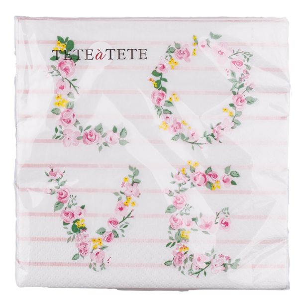 SERVIETE LJUBEZEN 33X33