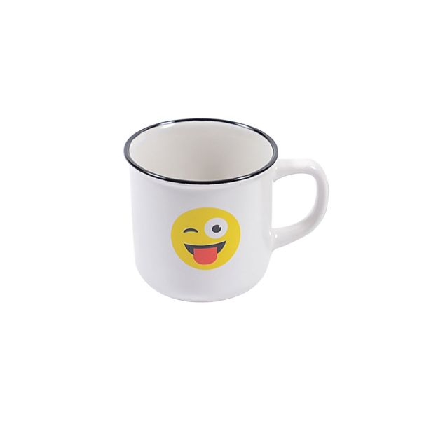 LONČEK 330 ML SMILE KERAMIKA RAZLIČNI VZORCI