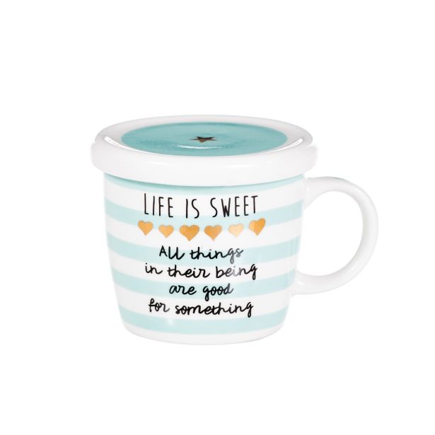 LONČEK ALPEKS 340 ML MINT BTC S POKROVO RAZLIČNI DEKORJI