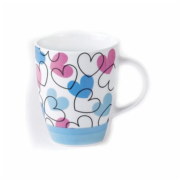 LONČEK TCC 280 ML GC06345B SRČEK MODER