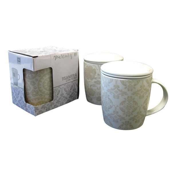 LONČEK TISANA S CEDILOM 8.8X13X11CM