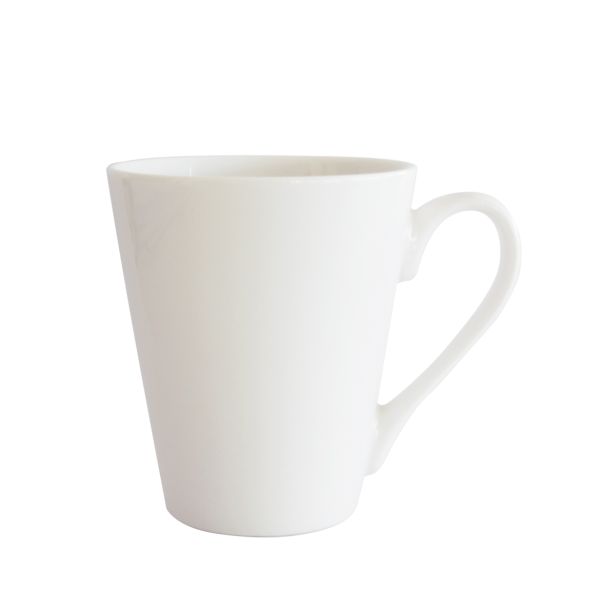 SKODELICA / LONČEK TOGNANA 300 ML IRIS BIANCO CONICAL BEL